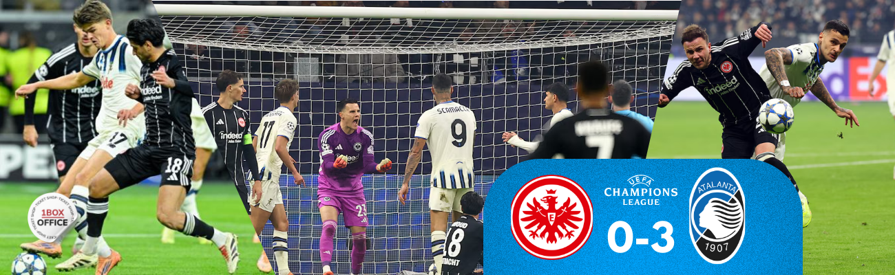 Eintracht Frankfurt 0-3 Atalanta; The Hosts were Left Hopeless in Just 5 Minutes