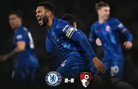 James Rescues Point for Chelsea FC Against Bournemouth