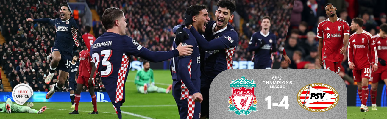 PSV Eindhoven Beat Liverpool 4-1; the Visitors Were Better Prepared