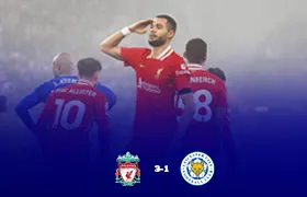 ليفربول 3-1 ليستر سيتي: محمد صلاح يتألق حيث يتقدم الريدز بفارق سبع نقاط في الصدارة