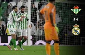 Real Betis 2-1 Real Madrid: Betis Surprise Real Madrid as Los Blancos Lose the Chance to Top the League