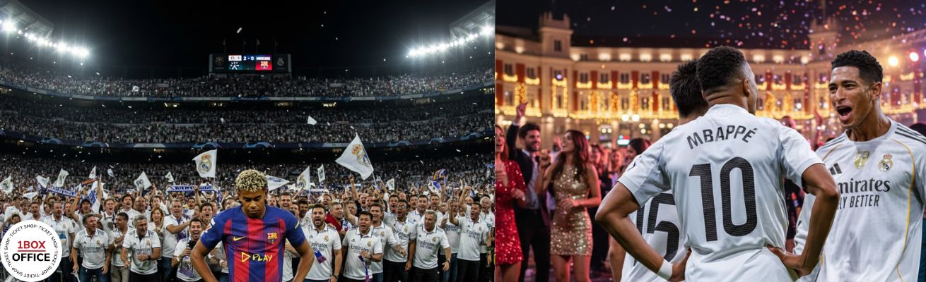 Bellingham and Mbappé Shine as Real Madrid Beat Barcelona in a Fiery El Clásico