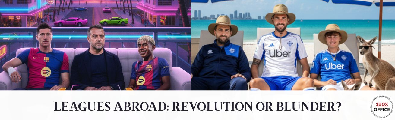 La Liga in Miami and Serie A in Australia: a historical win or a blunder?
