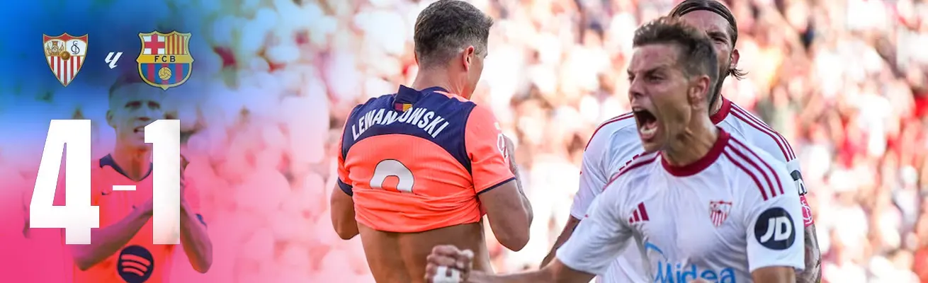 Ramon Sanchez Pizjuan Swallows Barcelona and Sevilla ends 10-year-long curse