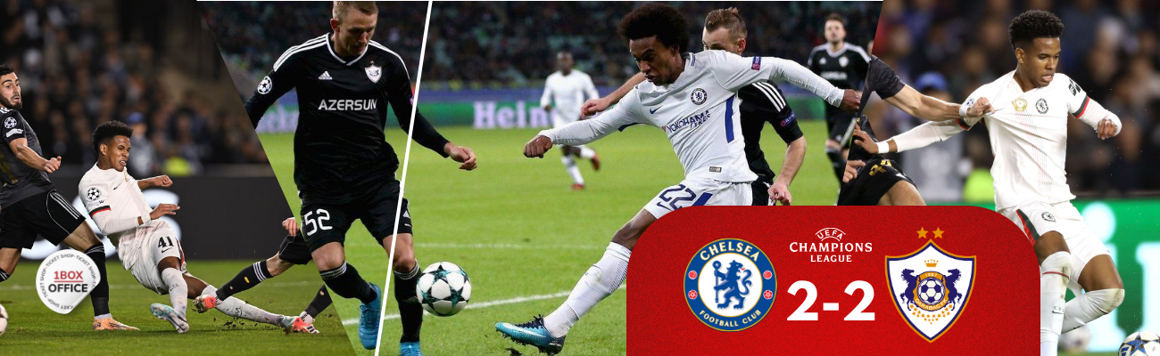 Qarabağ Hold Chelsea 2-2; Points Shared in Baku