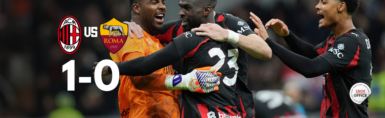 AC Milan Edge Out Win against AS Roma; the Visitors were not Prepared