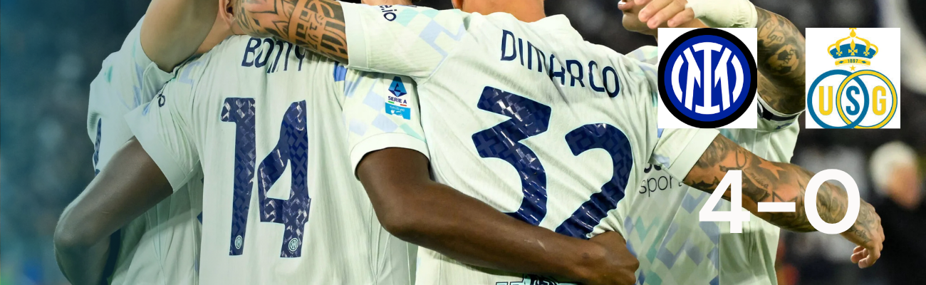 Inter Milan Shut Down Union Saint-Gilloise 4-0, Dumfries Player of the Match