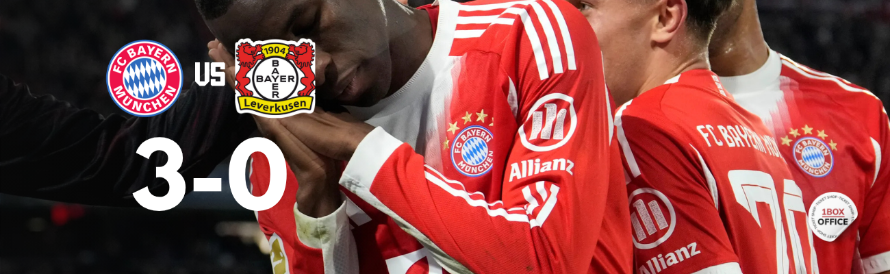 Bayern Munich Thrash Leverkusen 3-0; the Visitors Were Ill-Prepared