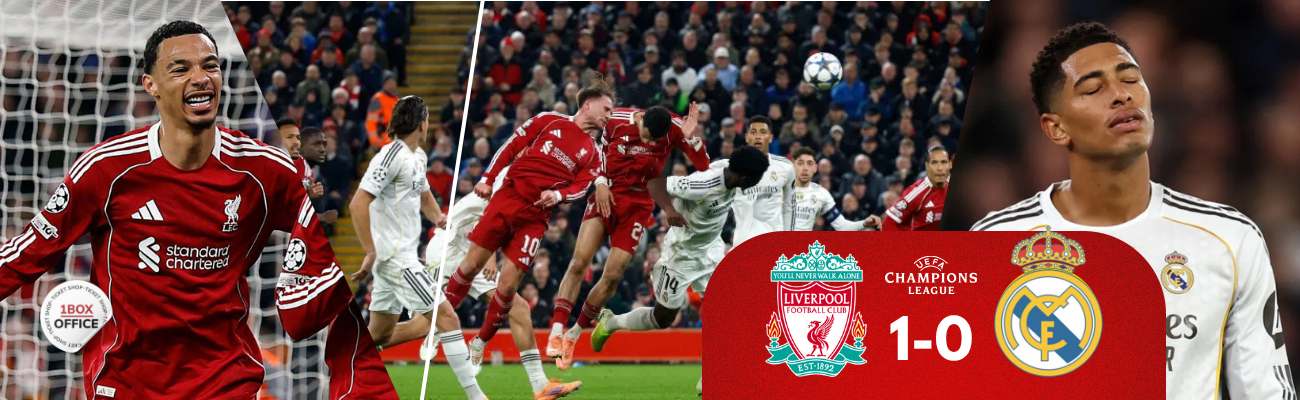 Liverpool Beat Real Madrid 1-0; the Visitors Were Left Trailing