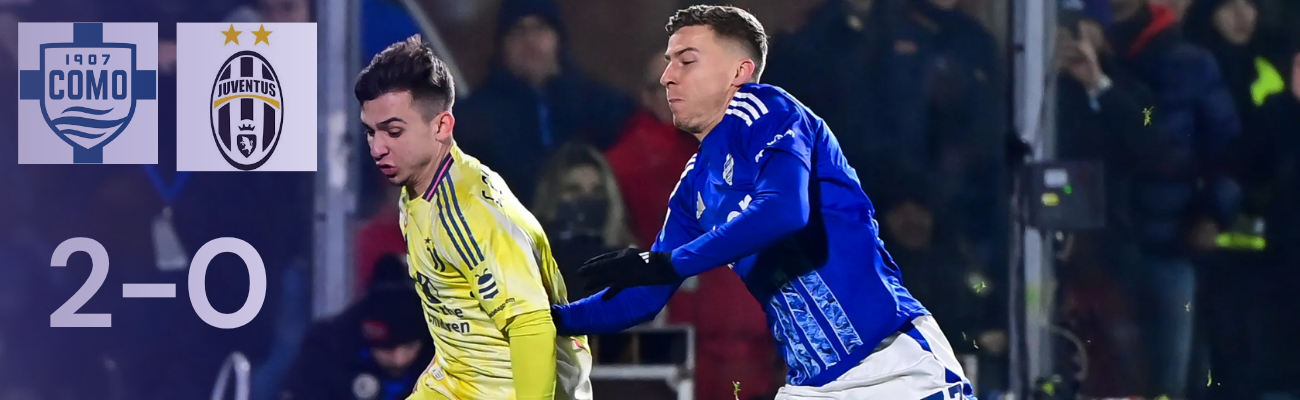 Como Flattens Juventus 2-0, Nico Paz the Star of the Show