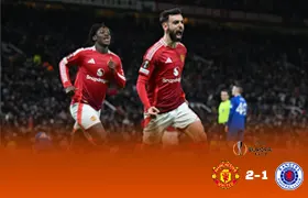 Bruno Fernandes' Late Heroics Secure 2-1 Victory for Manchester United Over Rangers