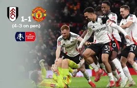 Man United 1-1 Fulham (4-3 on Pens): Fulham Eliminates Man United from FA Cup at Old Trafford