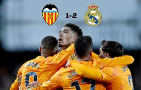 Real Madrid Secure Victory With Ten Men Against Valencia