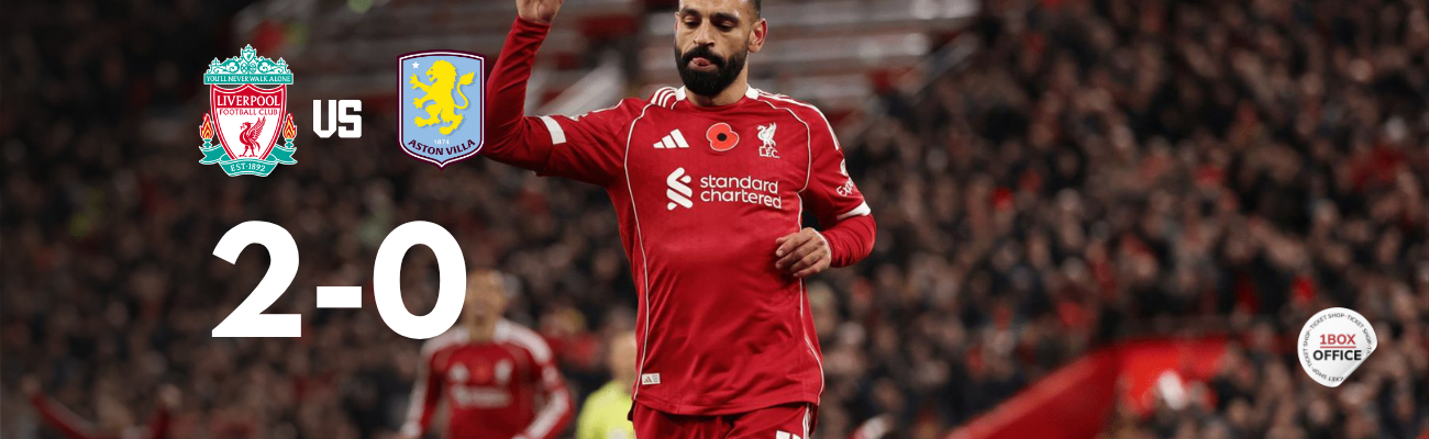 Liverpool Trounced Aston Villa 2-0, the Champions are Back
