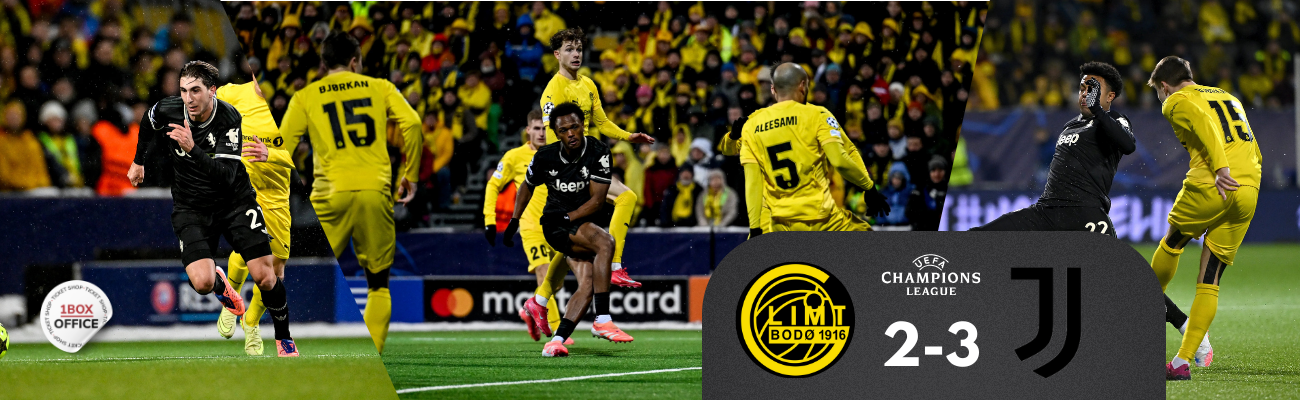 Juventus Beat FK Bodø/Glimt 3-2; Stoppage Time Goal Saves Zebras